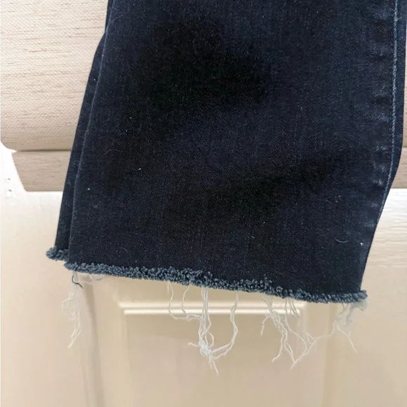 MOTHER Black High-Rise Ankle Flare Jeans - Picture 5 of 6